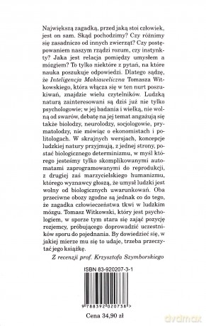 Inteligencja Makiaweliczna - Tomasz Witkowski [KSIĄŻKA]