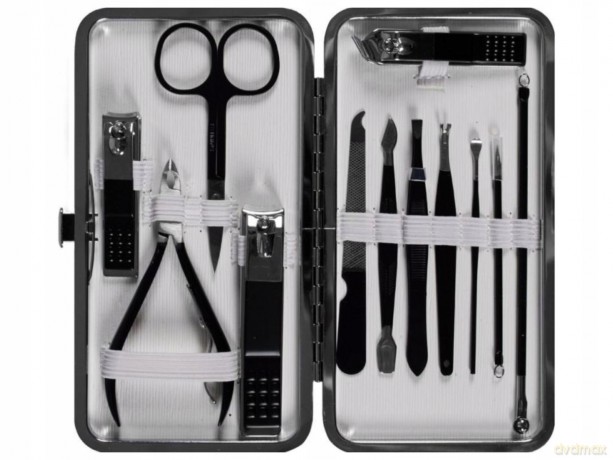 Top Choice Komplet do manicure i pedicure - 12 elementów (79641) 1op.