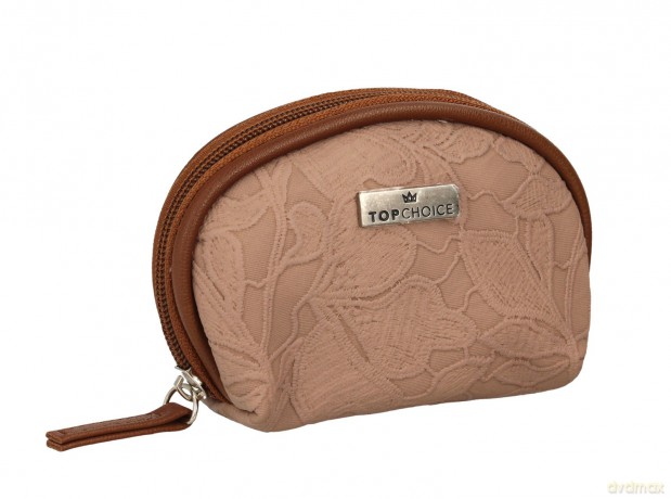 Top Choice Kosmetyczka damska "LACE" (98581) - beżowa lub kremowa