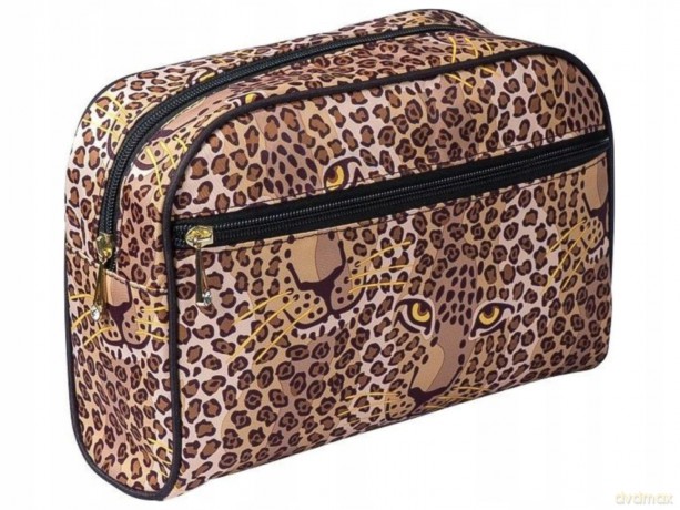 Top Choice Kosmetyczka damska "LEOPARD" (98505)