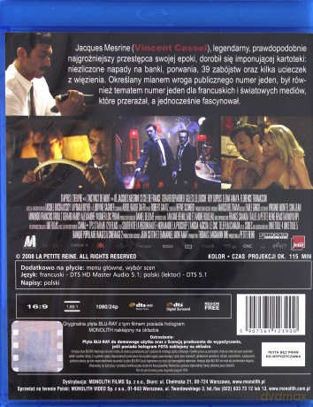 Wróg publiczny numer jeden cz.1 [Blu-Ray]