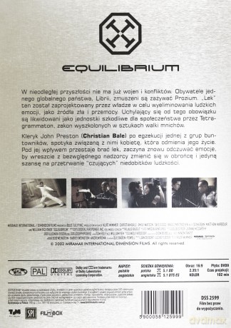 Equilibrium [MetalBox] [DVD]