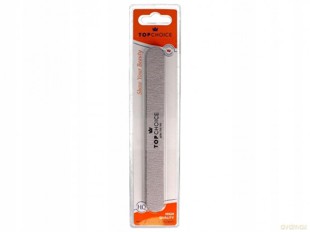 Top Choice Pilnik do paznokci 100/180 prosty 18cm
