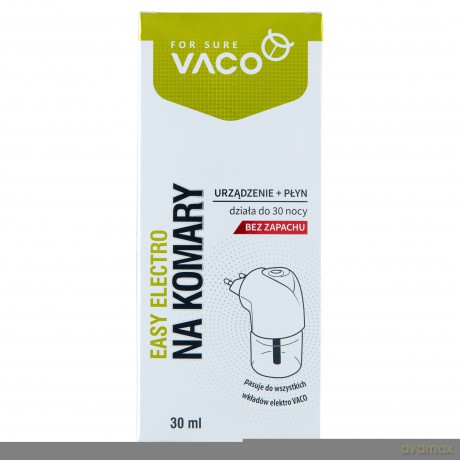 VACO Easy Electro Elektrofumigator przeciw komarom + płyn 30 ml 1op.
