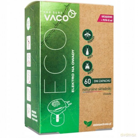 VACO ECO Elektrofumigator Citronella + Płyn 45ml 1op.