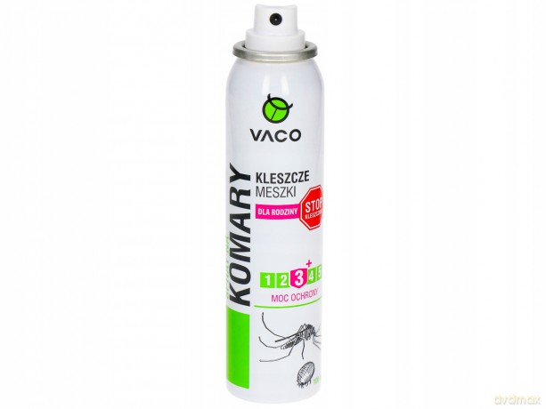 VACO Spray na komary,kleszcze i meszki dla rodziny 100 ml