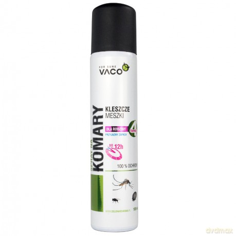 VACO Spray na komary,kleszcze i meszki dla rodziny 100 ml