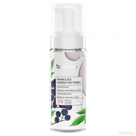 Vis Plantis Pianka do higieny intymnej Czarny Bez i Kwas Mlekowy 170 ml