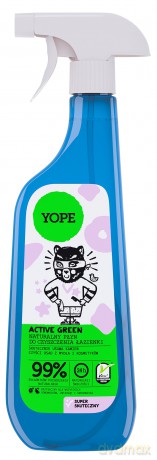 YOPE Active Green Naturalny Płyn do czyszczenia łazienki 750 ml