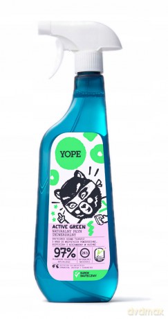 YOPE Active Green Naturalny Płyn uniwersalny do czyszczenia 750 ml