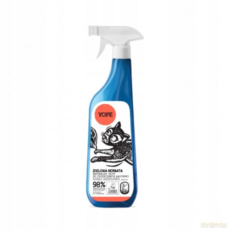 YOPE Plyn do czyszczenia łazienki ZIELONA HERBATA 750 ml