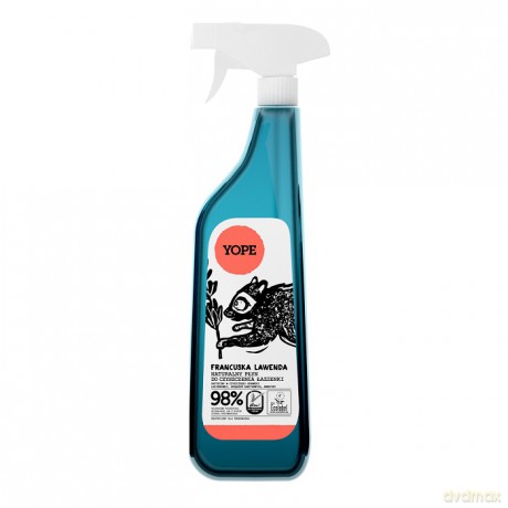 YOPE Płyn do czyszczenia łazienki FRANCUSKA LAWENDA 750 ml