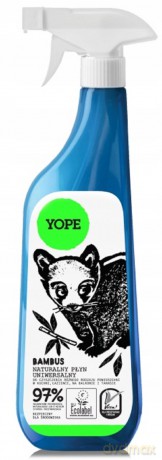 YOPE Płyn do czyszczenia uniwersalny BAMBUS 750 ml