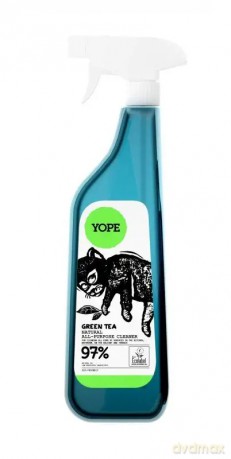 YOPE Płyn do czyszczenia uniwersalny ZIELONA HERBATA 750 ml