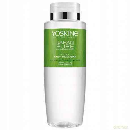 Yoskine Japan Pure Ryżowa Woda micelarna do demakijażu twarzy i oczu 400 ml