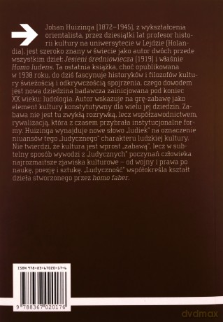 Homo ludens - Johan Huizinga [KSIĄŻKA]