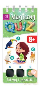 Magiczny quiz 8-latka. Potrzyj i sprawdź! - Anna Podgórska [KSIĄŻKA]