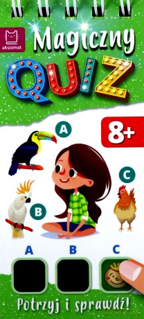 Magiczny quiz 8-latka. Potrzyj i sprawdź! - Anna Podgórska [KSIĄŻKA]