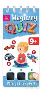 Magiczny quiz 9-latka. Potrzyj i sprawdź! - Anna Podgórska [KSIĄŻKA]