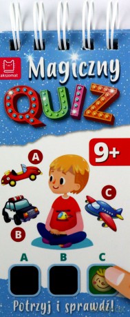Magiczny quiz 9-latka. Potrzyj i sprawdź! - Anna Podgórska [KSIĄŻKA]
