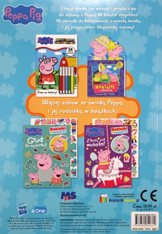 Peppa Pig. Koloruj bez końca [KSIĄŻKA]