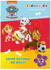 Psi Patrol. Ekipa gotowa do akcji. Zadania dla przedszkolaka [KSIĄŻKA]