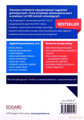 Wielka gramatyka języka hiszpańskiego - Joanna Ostrowska [KSIĄŻKA]