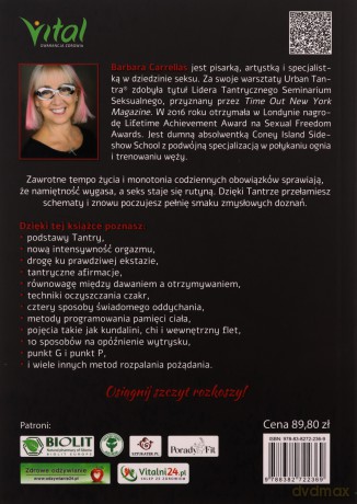 Współczesna tantra - Barbara Carrellas [KSIĄŻKA]