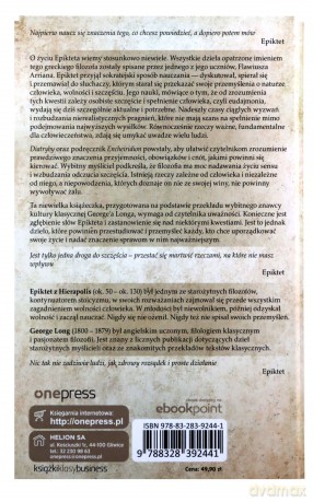 Wybrane diatryby i Encheiridion. Stoicka sztuka życia - Epiktet [KSIĄŻKA]