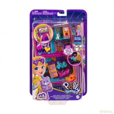 Zestaw figurek Polly Pocket Wieczór gier Zestaw kompaktowy [FIGURKA]