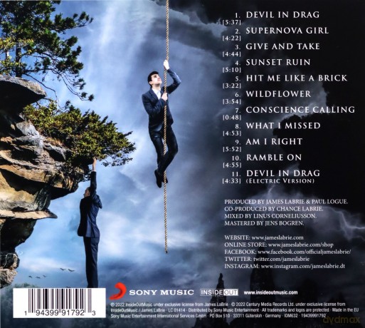 James LaBrie: Beautiful Shade Of Grey (Limited) (digipack) [CD]