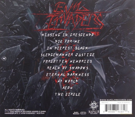 Evil Invaders: Shattering Reflections [CD]