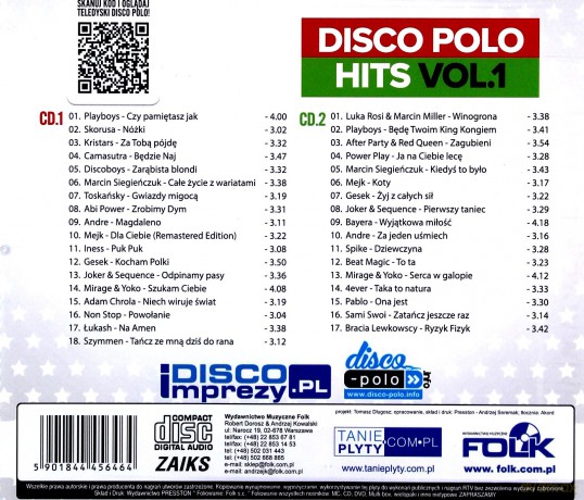 Disco Polo Hits vol. 1 [2CD]