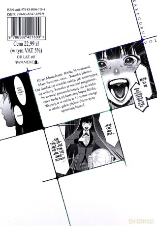 Kakegurui - Szał hazardu (Tom 15) - Homura Kawamoto [KOMIKS]