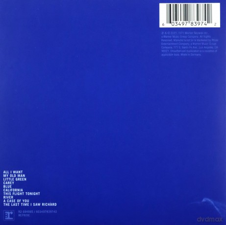 Joni Mitchell: Blue [CD]