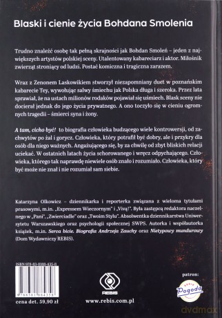 A tam, cicho być. Biografia Bohdana Smolenia - Katarzyna Olkowicz [KSIĄŻKA]