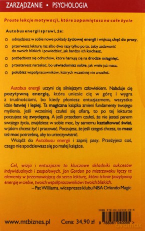 Autobus Energii (broszurowa) - Jon Gordon [KSIĄŻKA]
