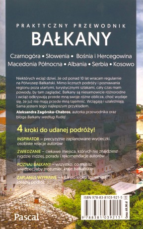 Bałkany (Czarnogóra, Bośnia i Hercegowina, Serbia, Słowenia, Macedonia, Kosowo, Albania) - Aleksandra Zagórska-Chabros [KSIĄŻKA]