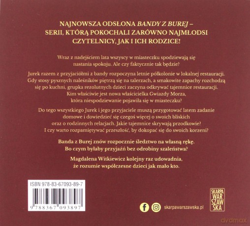 Banda z Burej. Tajemnica Gwiazdy Morza - Magdalena Witkiewicz [AUDIOBOOK]