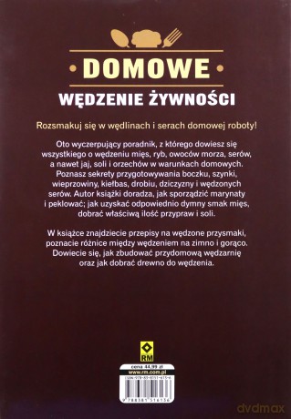 Domowe wędzenie żywności - R. Anderson Warren [KSIĄŻKA]