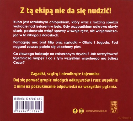 Ekipa na tropie. Tajemnica starej mapy - Magda Stachula [AUDIOBOOK]