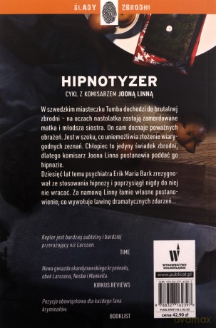 Hipnotyzer - Lars Kepler [KSIĄŻKA]