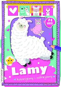 Lamy. Kolorujemy i naklejamy - Opracowanie zbiorowe [KSIĄŻKA]