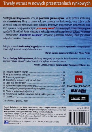 Strategia Błękitnego Oceanu - W.Chan Kim, Renee Mauborgne [AUDIOBOOK] [CD]