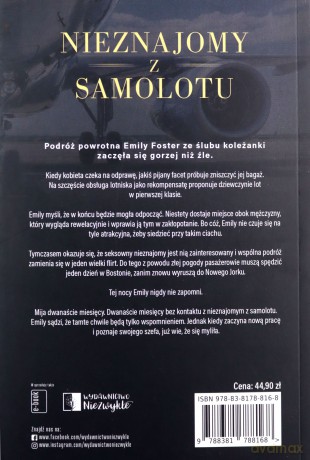 Nieznajomy z samolotu - T.L. Swan [KSIĄŻKA]