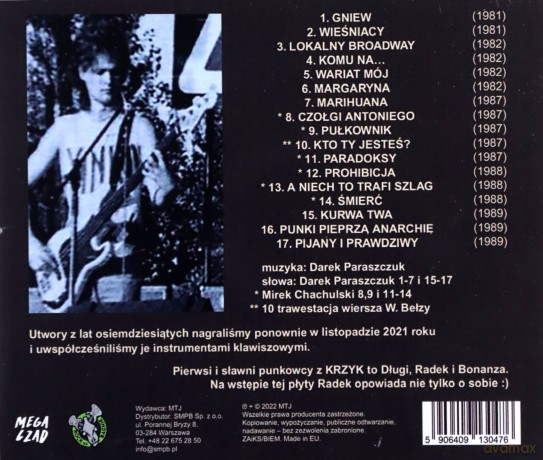 Krzyki: Wrocław osiemdziesiąte [CD]