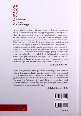 Słownik biograficzny polskiego obozu narodowego (Tom 3) - Krzysztof Kawęcki [KSIĄŻKA]
