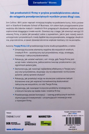 Twoja firma 2.0 - Jim Collins, Bill Lazier [KSIĄŻKA]
