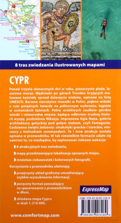 Cypr light przewodnik + mapa - Piotr Jabłoński [KSIĄŻKA]
