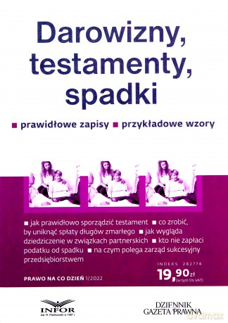 Darowizny, testamenty, spadki - Eliza Jamborska [KSIĄŻKA]